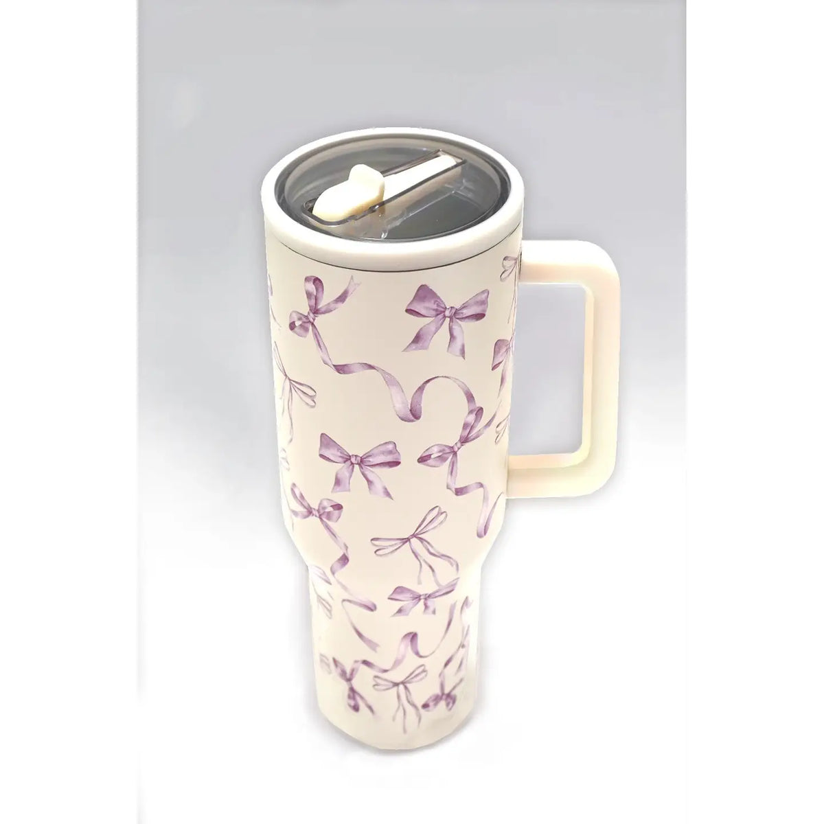 Bow Cream Tumbler