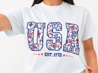 Red, White & Bloom Tee