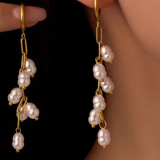 Pearl Drop Earrings