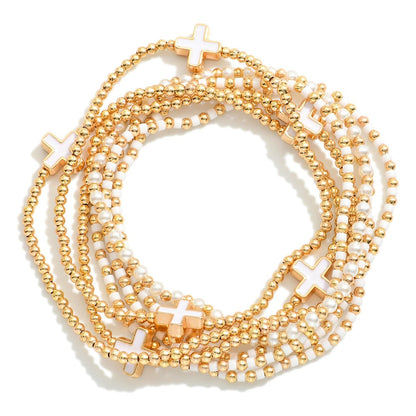 Cross Bracelet Set