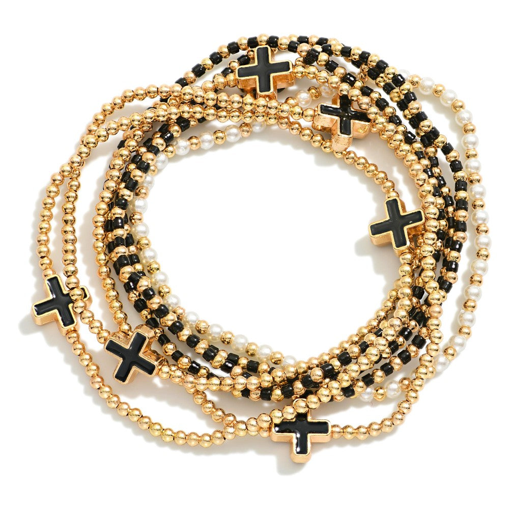 Cross Bracelet Set
