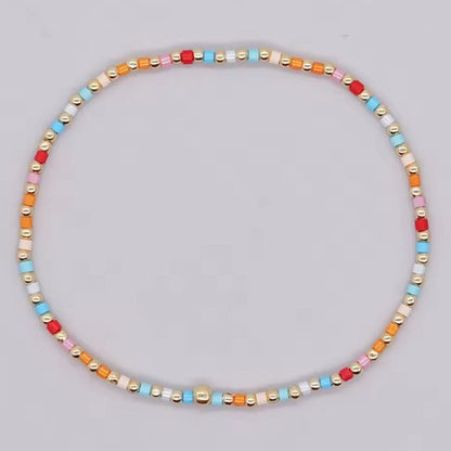 Multi-Colored Beaded Bracelet