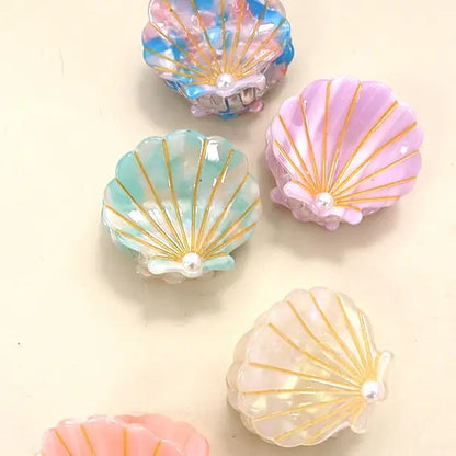Seashell Hair Claw Clip
