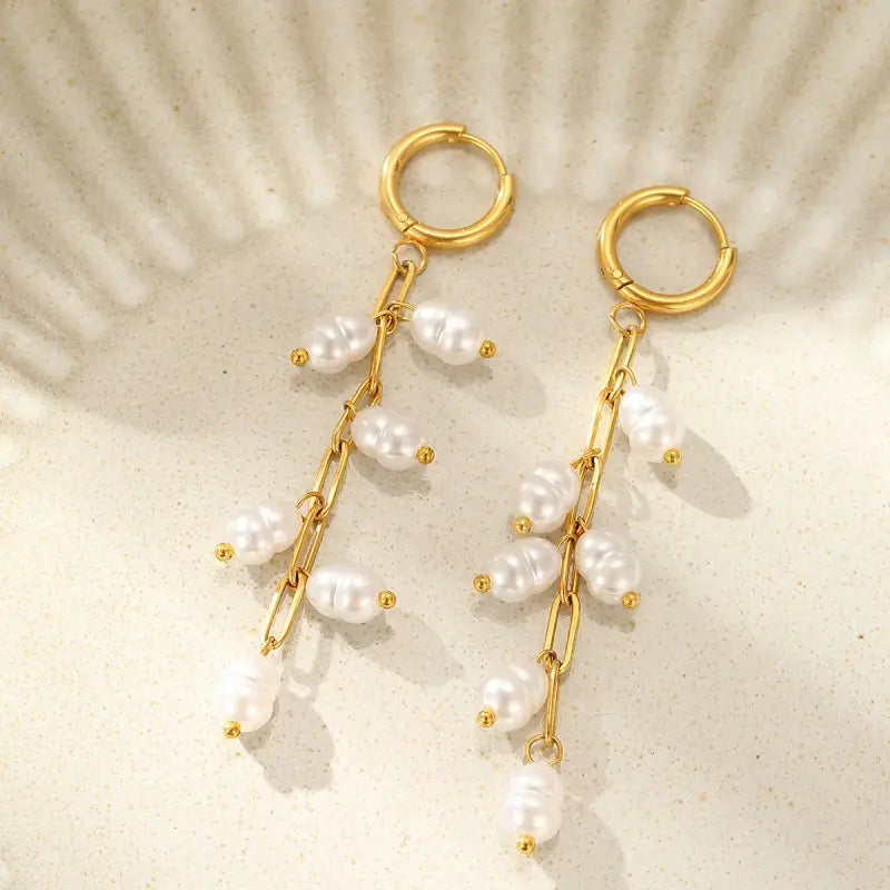 Pearl Drop Earrings